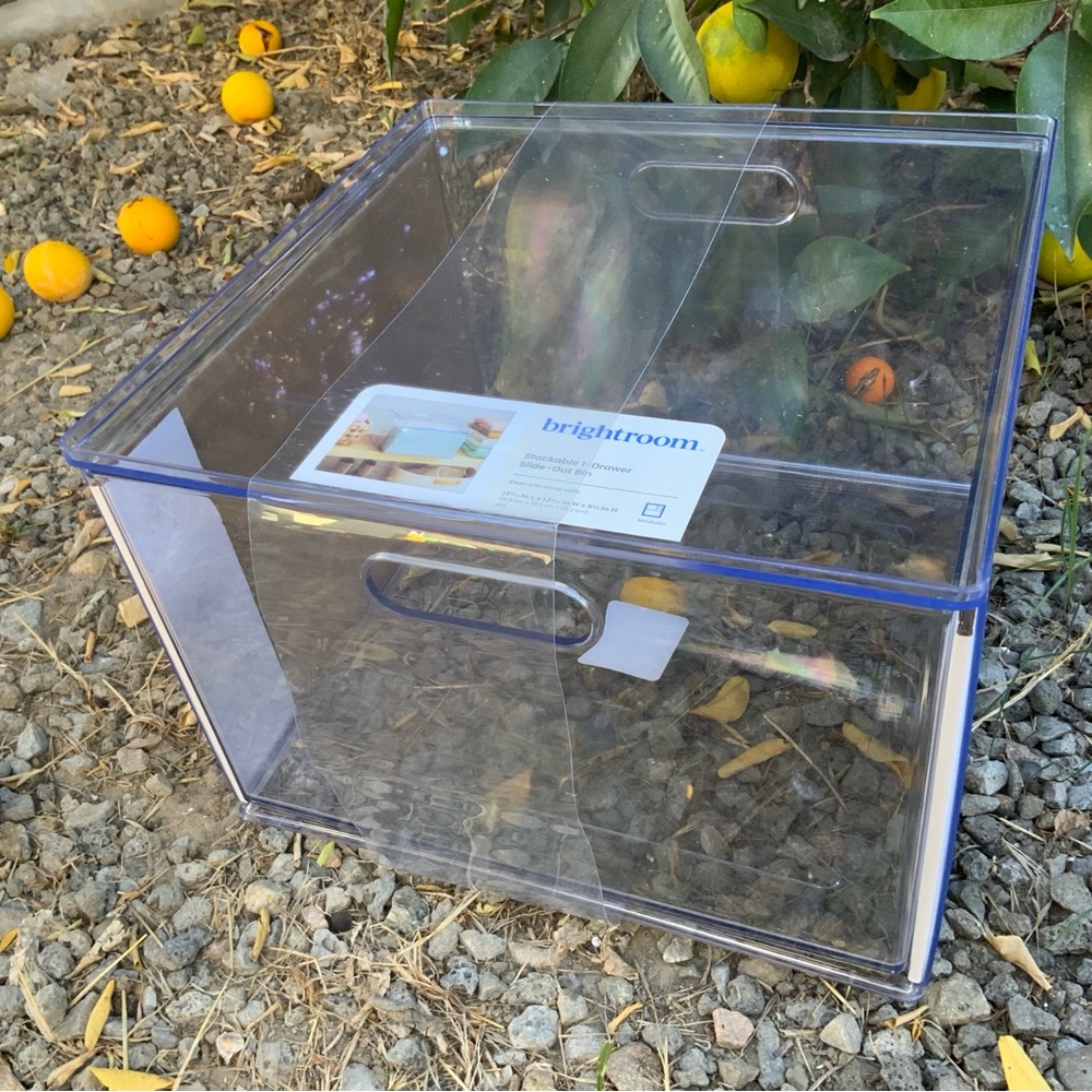 Brightroom Modular Clear Storage Bin - Picture 2 of 4